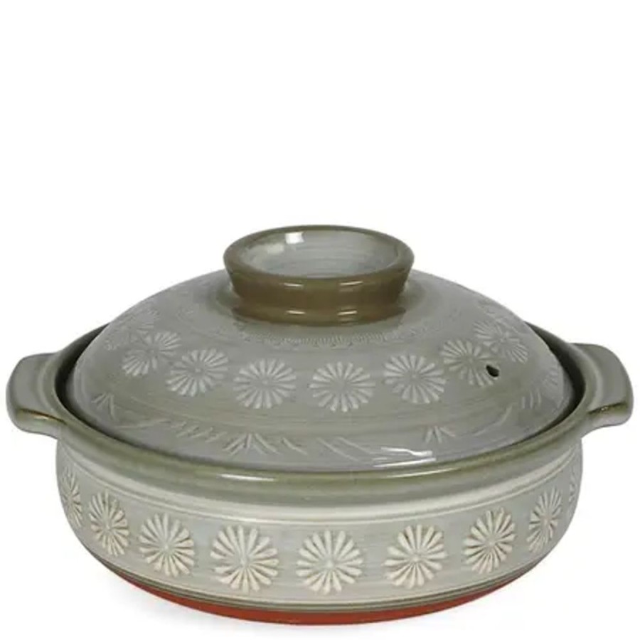 Kitchen Miya Company Donabe Casseroles | Hana-Mishima Donabe Casserole, 135 Oz.