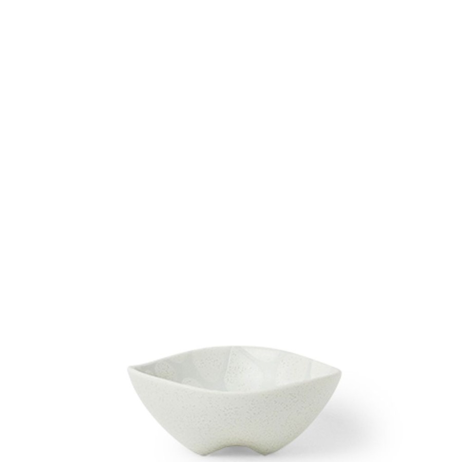 Tabletop Miya Company Small Bowls | Gray Floral 3.75" Bowl
