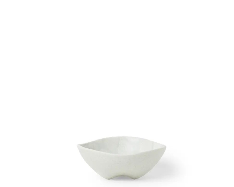 Tabletop Miya Company Small Bowls | Gray Floral 3.75" Bowl