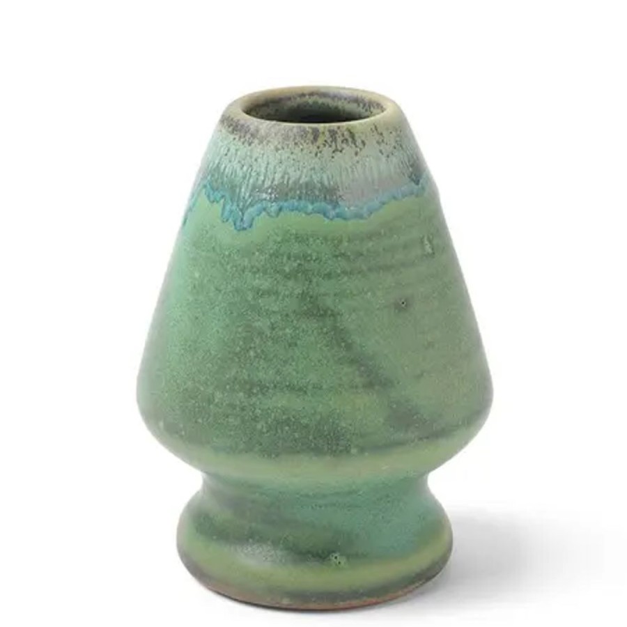 Tabletop Miya Company Teaware Accessories | Matcha Whisk Stand Green Grey