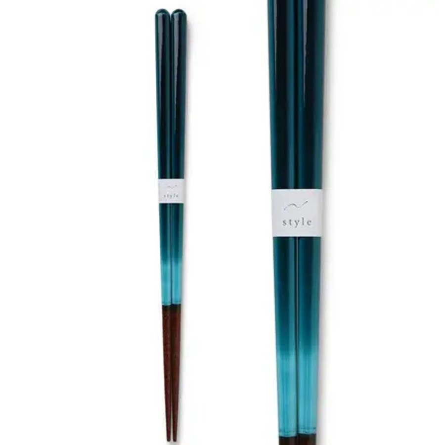 Tabletop Miya Company Chopsticks | Chopsticks Ombre Teal