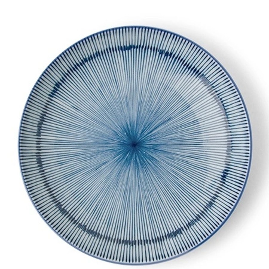 Tabletop Miya Company Large Plates | Hoso Tokusa 8.75" Plate