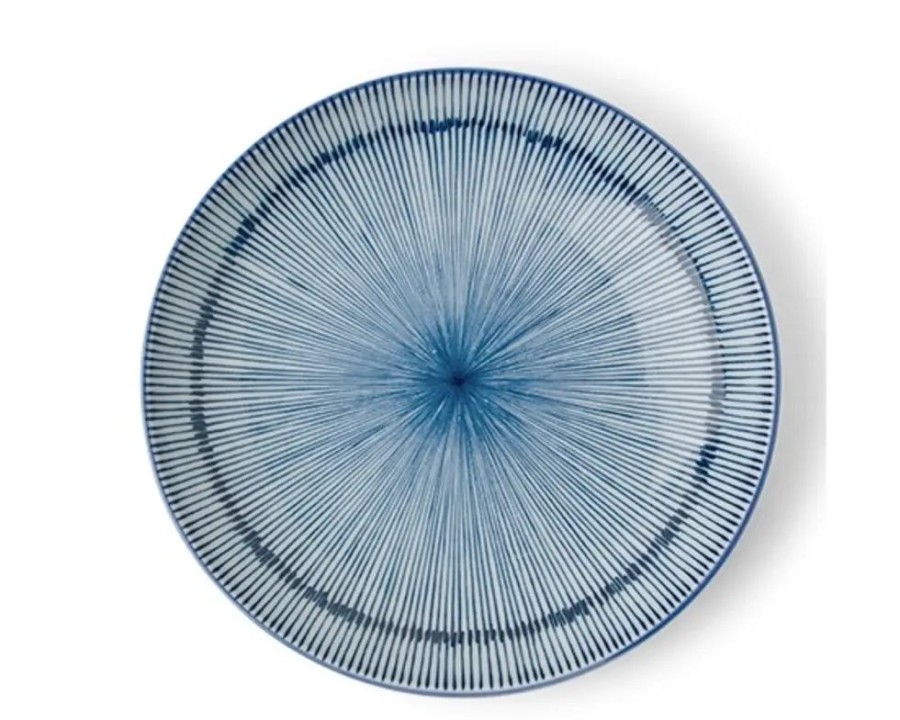 Tabletop Miya Company Large Plates | Hoso Tokusa 8.75" Plate