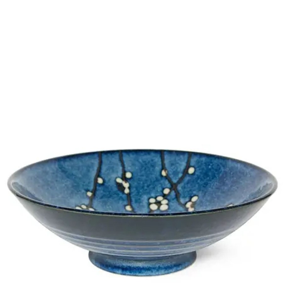Tabletop Miya Company Serving Bowls & Plates | Namako Blossoms 9.75" Serving Bowl