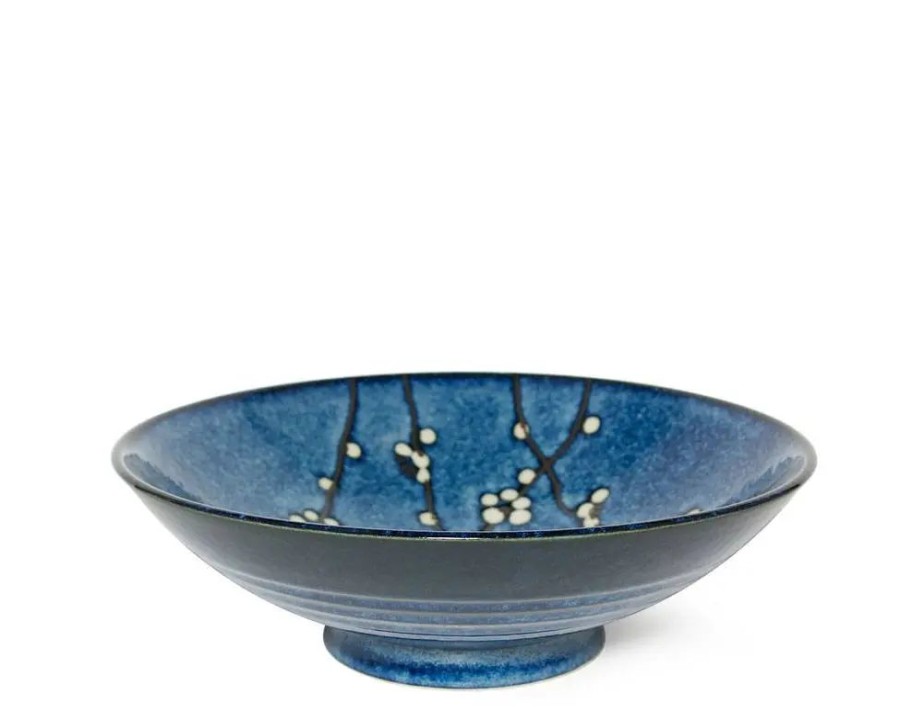 Tabletop Miya Company Serving Bowls & Plates | Namako Blossoms 9.75" Serving Bowl