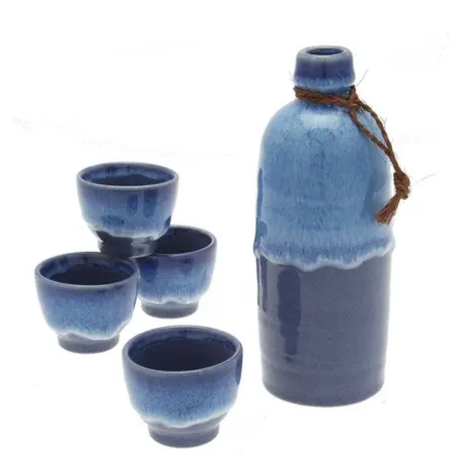 Tabletop Miya Company Sake Sets | Sake Set Ocean Tide