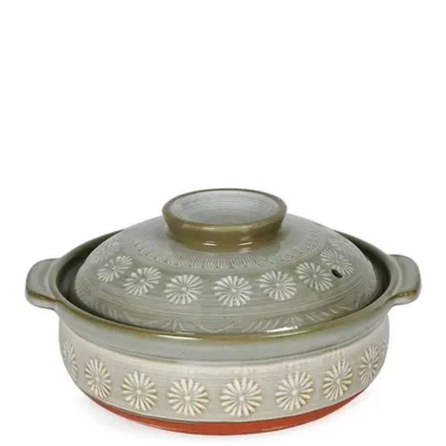 Kitchen Miya Company Donabe Casseroles | Hana-Mishima Donabe Casserole, 50 Oz.
