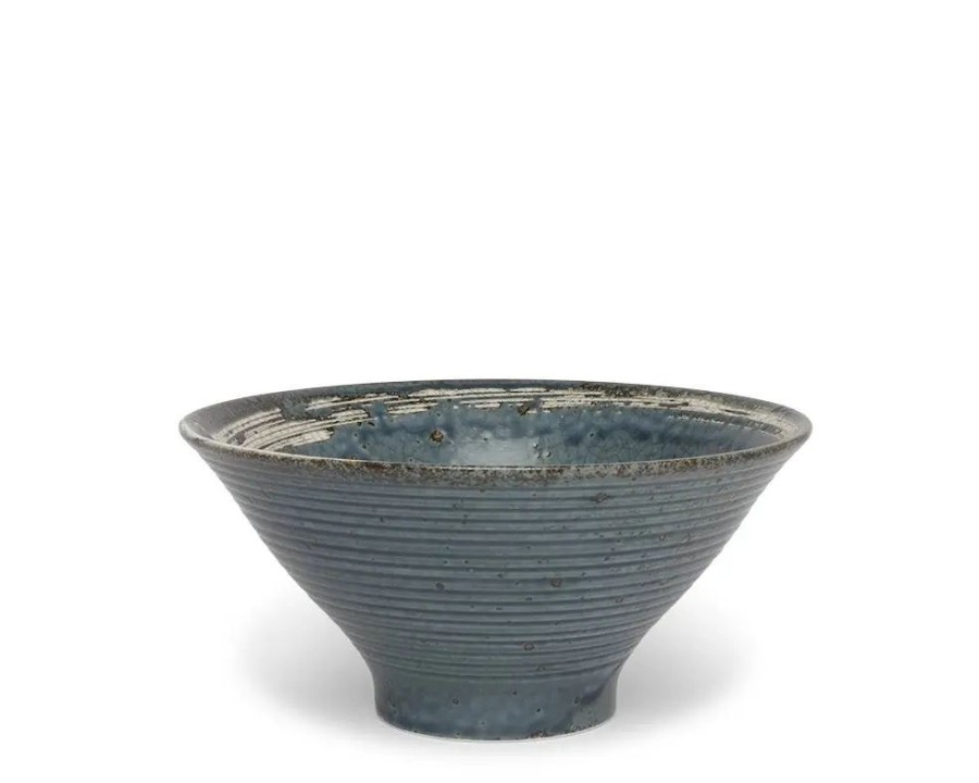 Tabletop Miya Company Ramen Bowls | Enso Blue Noodle Bowl