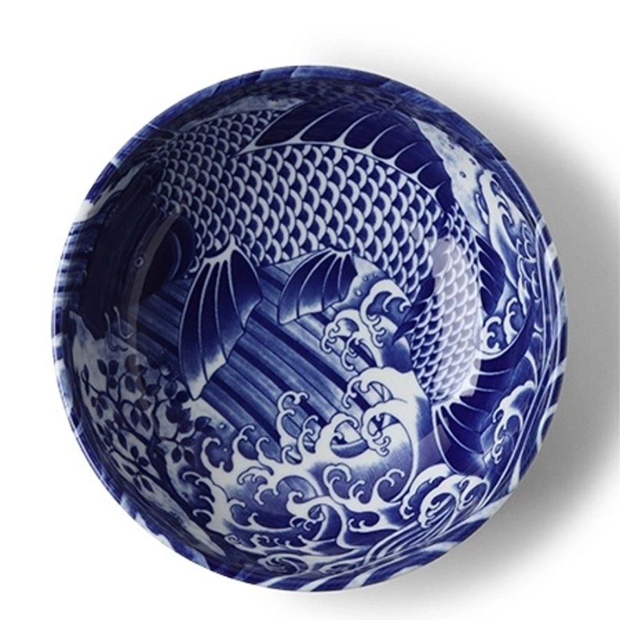 Whimsy Miya Company Fish | Koi 8.25" Noodle Bowl