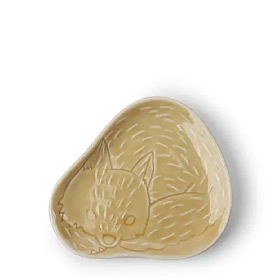 Whimsy Miya Company Other | Sauce Dish Fox Yellow