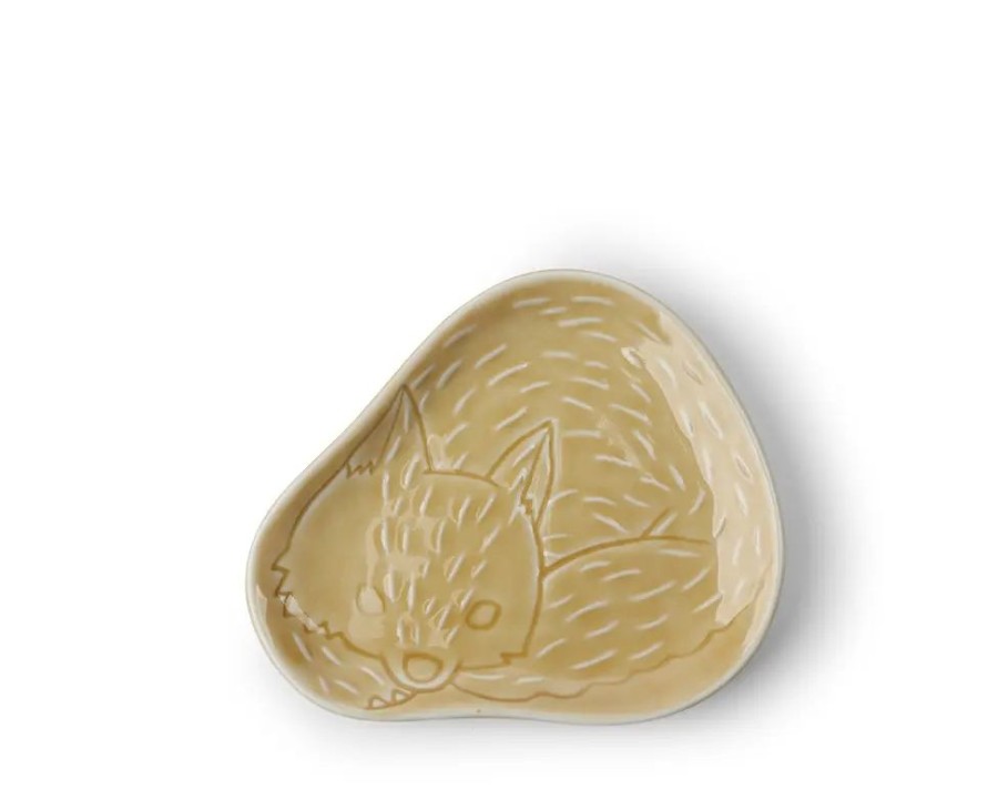 Whimsy Miya Company Other | Sauce Dish Fox Yellow