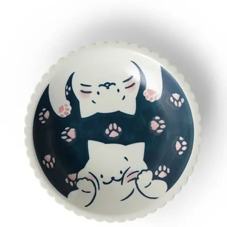 Whimsy Miya Company Plates | Cat Life 8.25" Plate