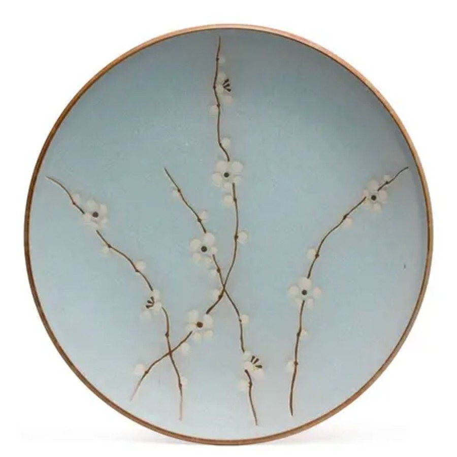 Tabletop Miya Company Large Plates | Spring Blossoms 11.25" Round Plate