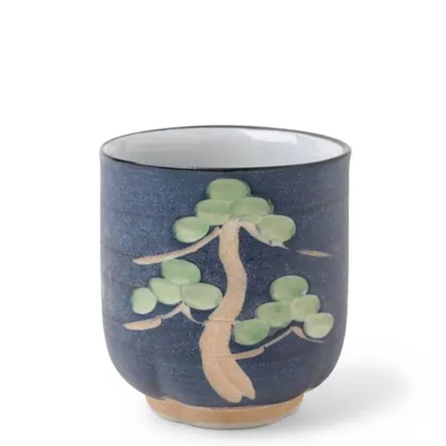 Tabletop Miya Company Teacups | Teacup Carved Pine Tree