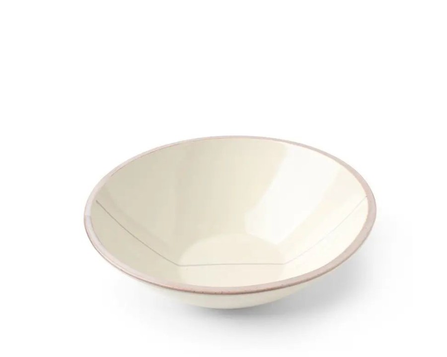 Tabletop Miya Company Shallow Bowls | Shiratama 6" Shallow Bowl