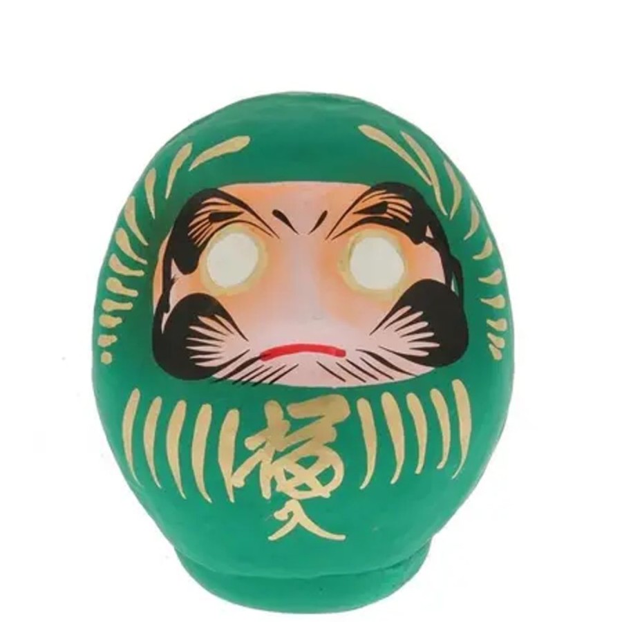 Whimsy Miya Company Figurines | Daruma Green Health 3-3/4"