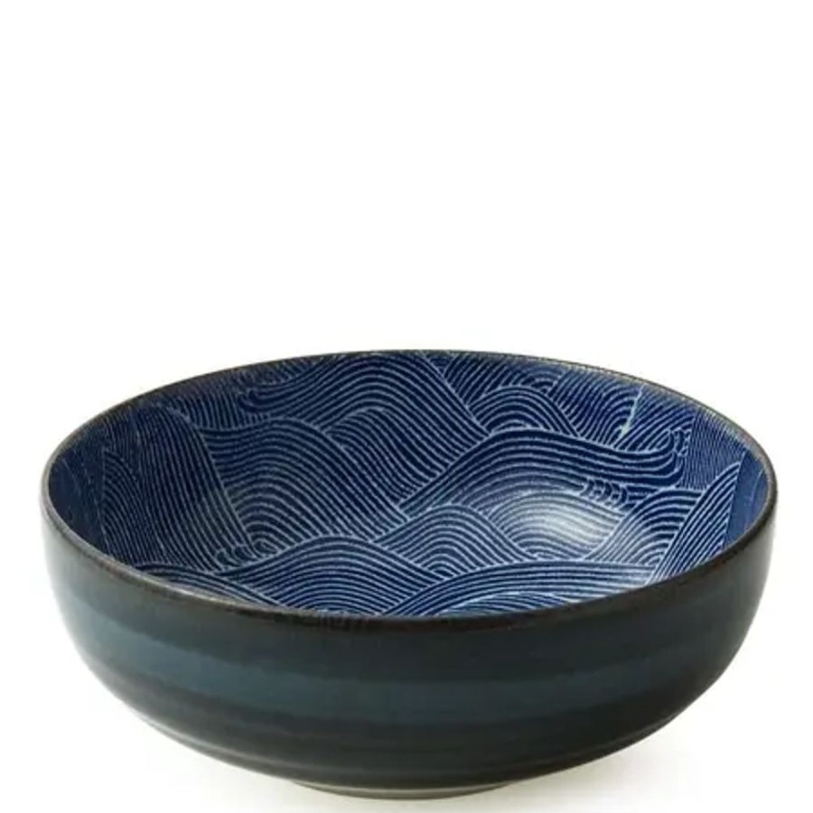 Tabletop Miya Company Serving Bowls & Plates | Aranami 8.5" Serving Bowl