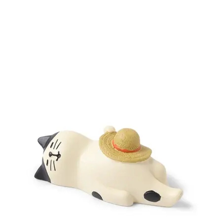 Whimsy Miya Company Cats | Figurine Cat Sleeping Hat