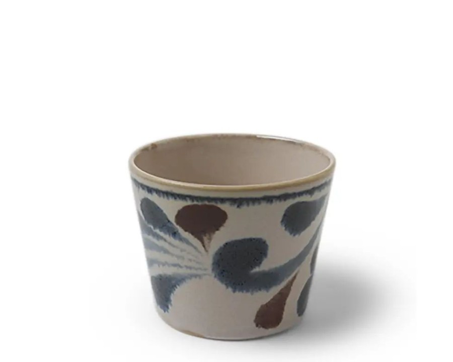 Tabletop Miya Company Soba Cups | Rustic Blue Vines Soba Cup