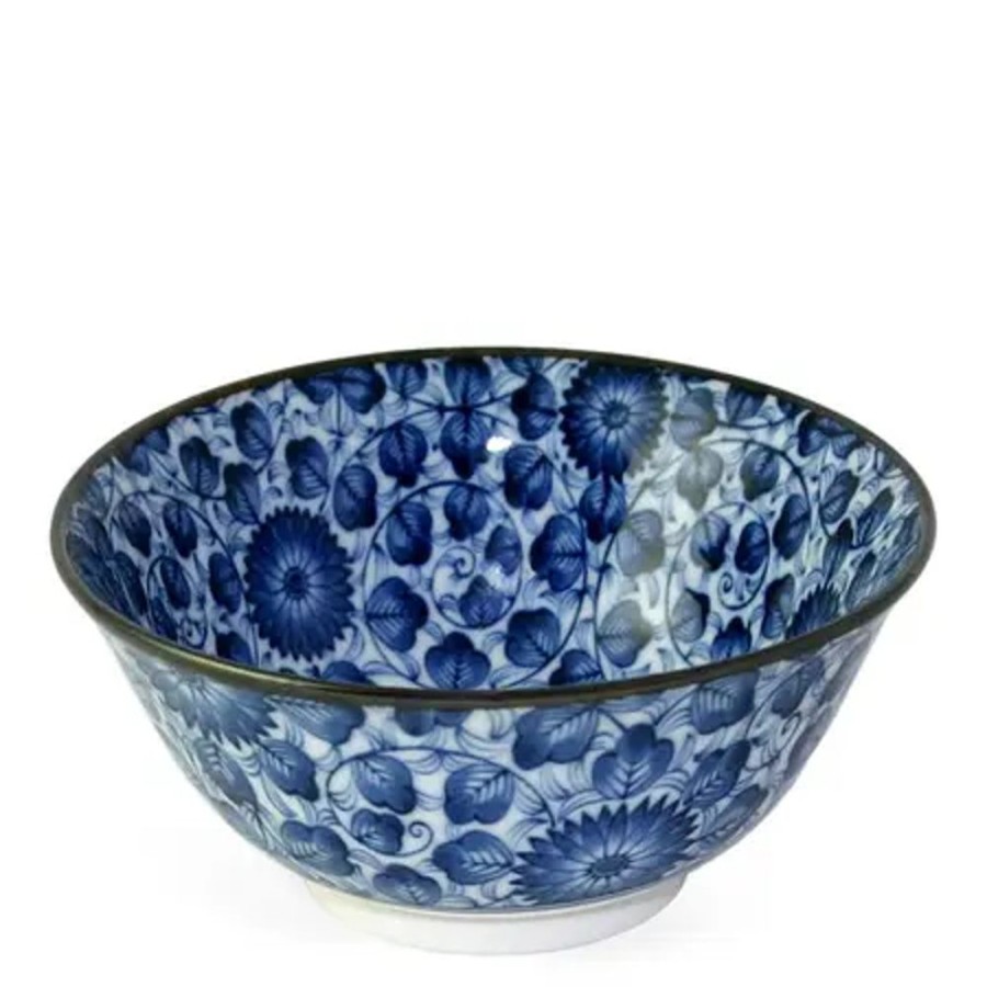 Tabletop Miya Company Medium Bowls | Kikuzome Karakusa 6" Bowl