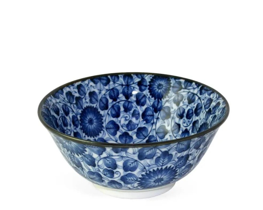 Tabletop Miya Company Medium Bowls | Kikuzome Karakusa 6" Bowl