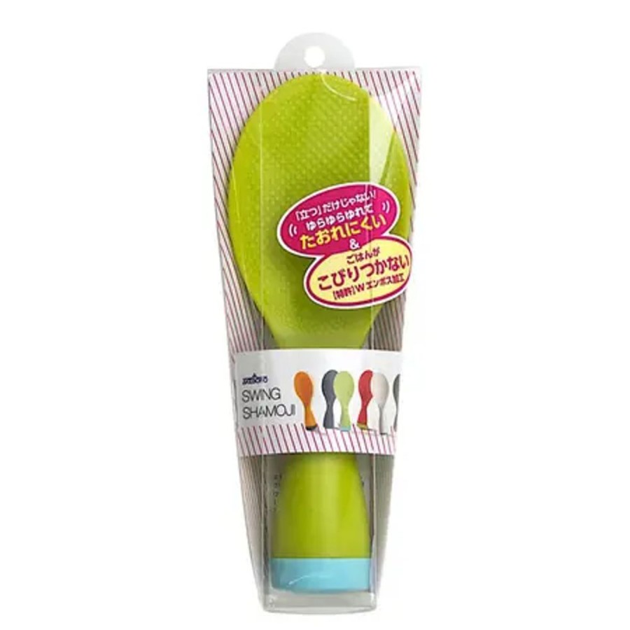 Kitchen Miya Company Sushi Prep | Rice Paddle 7.25" Green