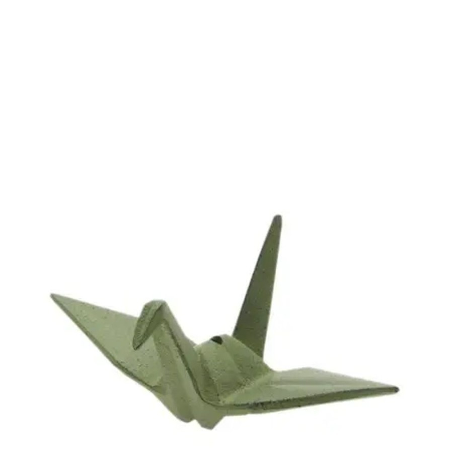 Home Miya Company | Incense Holder Peace Crane Spring Green