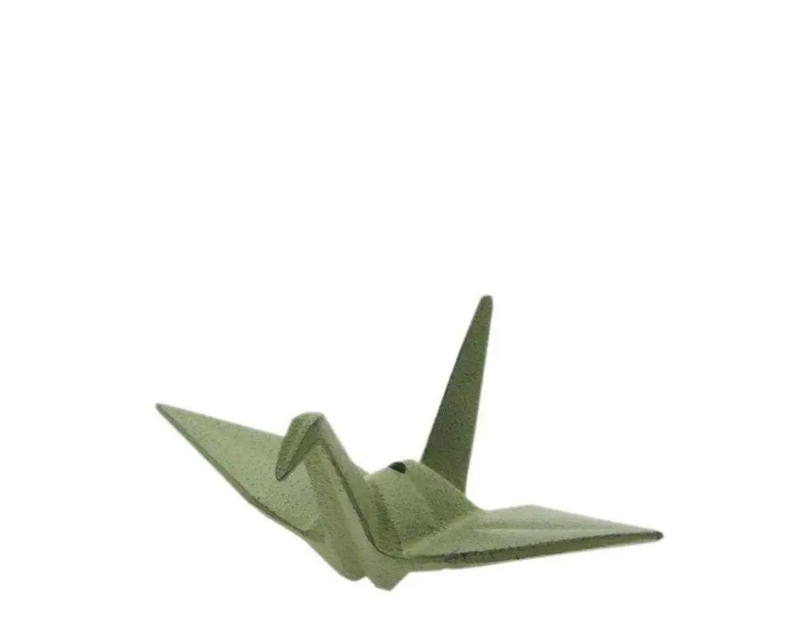 Home Miya Company | Incense Holder Peace Crane Spring Green