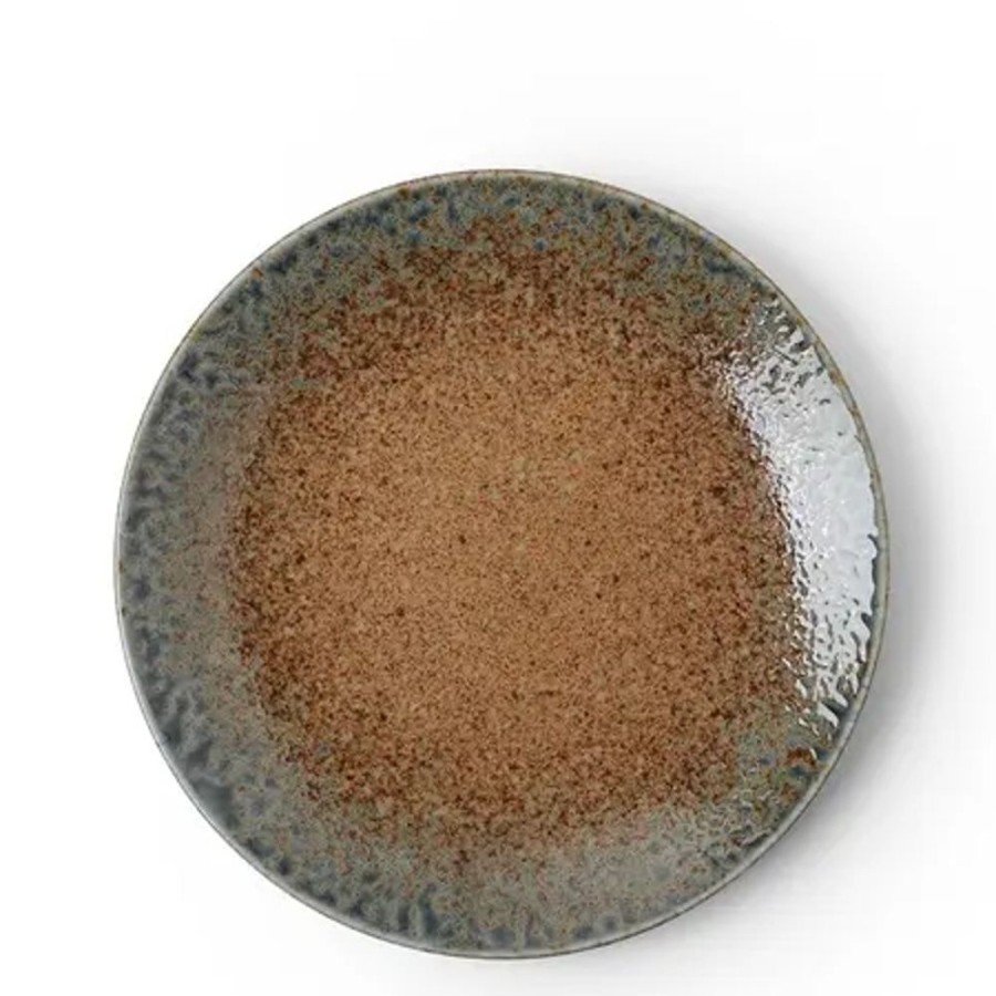 Tabletop Miya Company Medium Plates | Aoi Nagashi 8.5" Plate