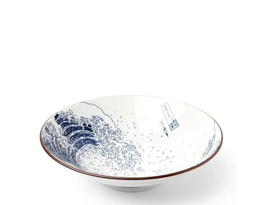 Tabletop Miya Company Serving Bowls & Plates | Serving Bowl The Great Wave