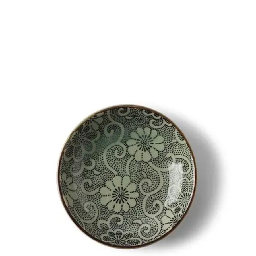 Tabletop Miya Company Sauce Dishes | Sauce Dish 3-5/8" Indigo Mums