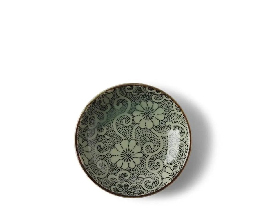 Tabletop Miya Company Sauce Dishes | Sauce Dish 3-5/8" Indigo Mums