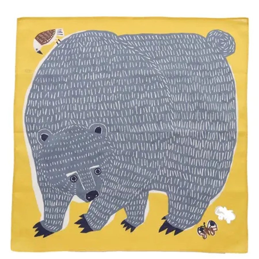 Home Miya Company Furoshiki & Tenugui | Furoshiki Bear 19"