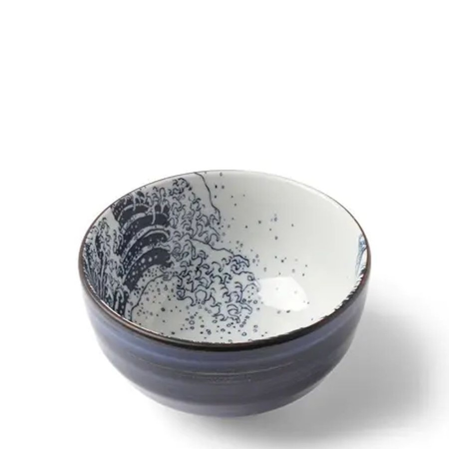Tabletop Miya Company Medium Bowls | Bowl The Great Wave 5"