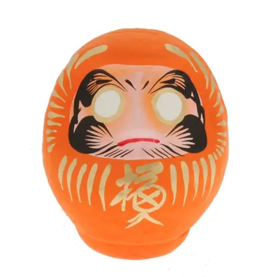Whimsy Miya Company Figurines | Daruma Orange Rebirth 3-3/4"