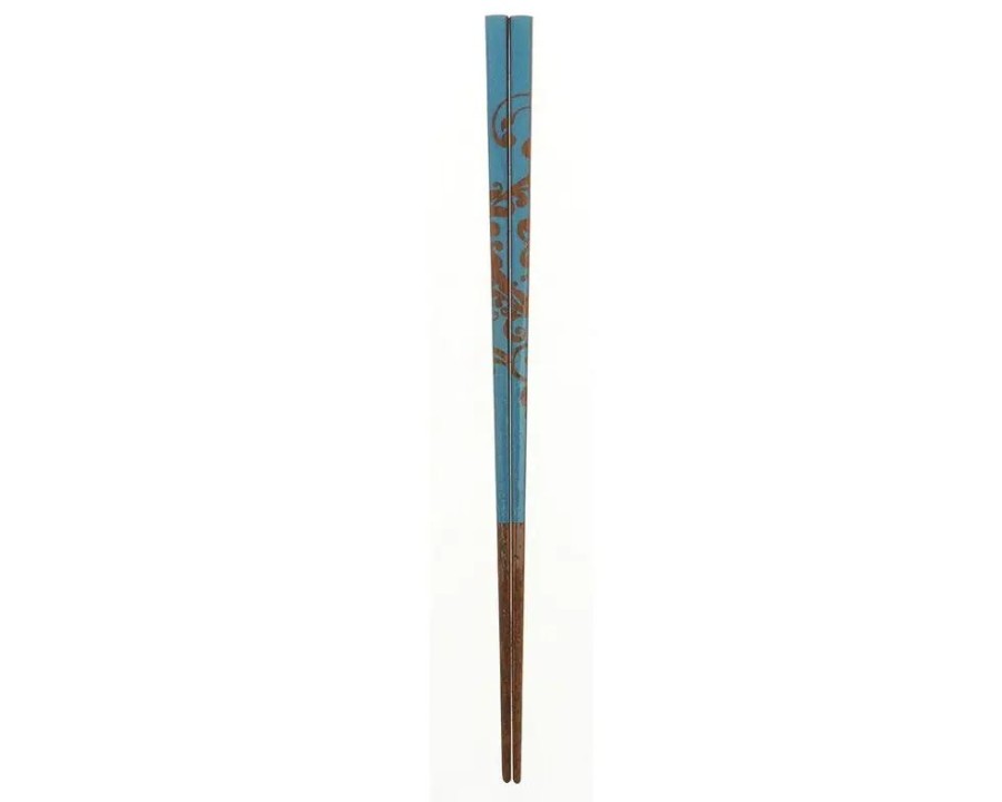 Tabletop Miya Company Chopsticks | Chopsticks Wood Bali Floral Wave