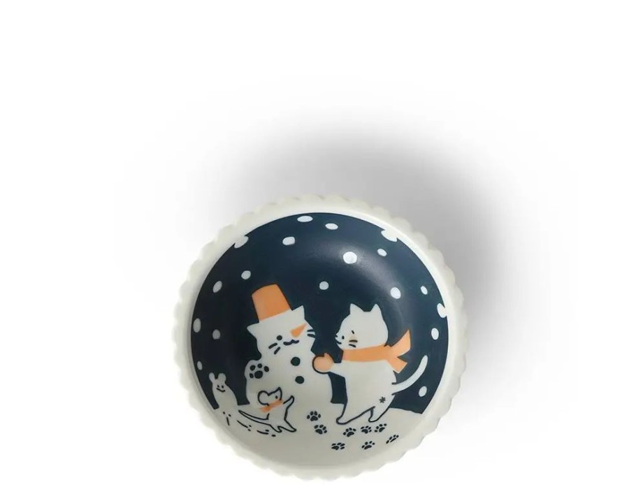 Whimsy Miya Company Bowls | Cat Life 5.5" Bowl