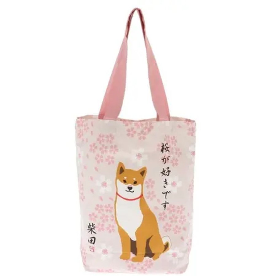 Whimsy Miya Company Dogs | Tote Bag Shiba Sakura