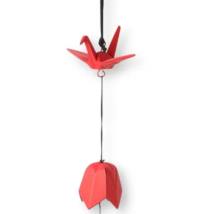 Whimsy Miya Company Other | Wind Chime Peace Crane Red 1-7/8"