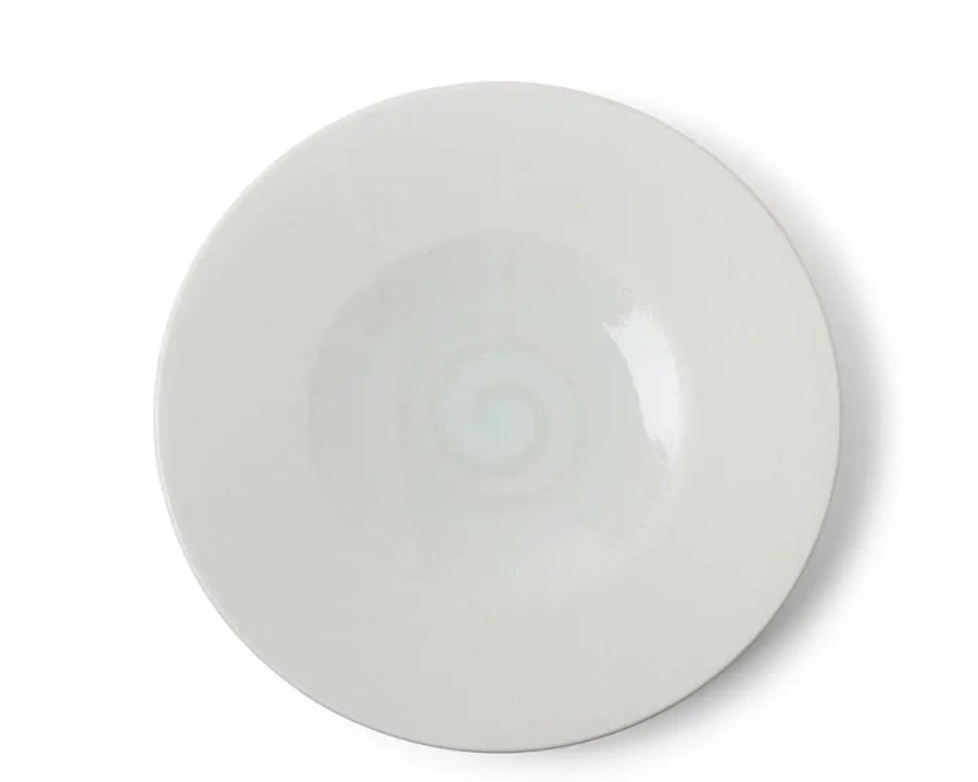 Tabletop Miya Company Serving Bowls & Plates | White Sky 12" Plate