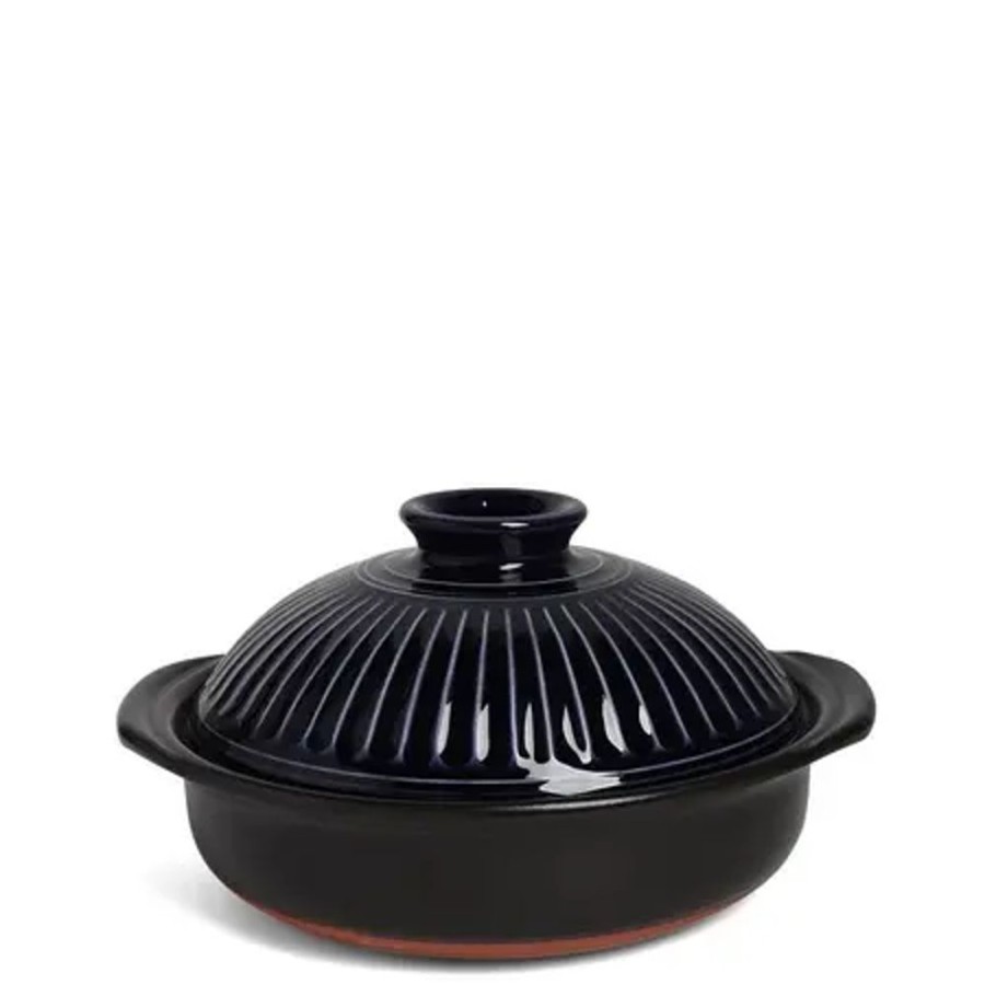 Kitchen Miya Company Donabe Casseroles | Kikka Blue Donabe Casserole 9"