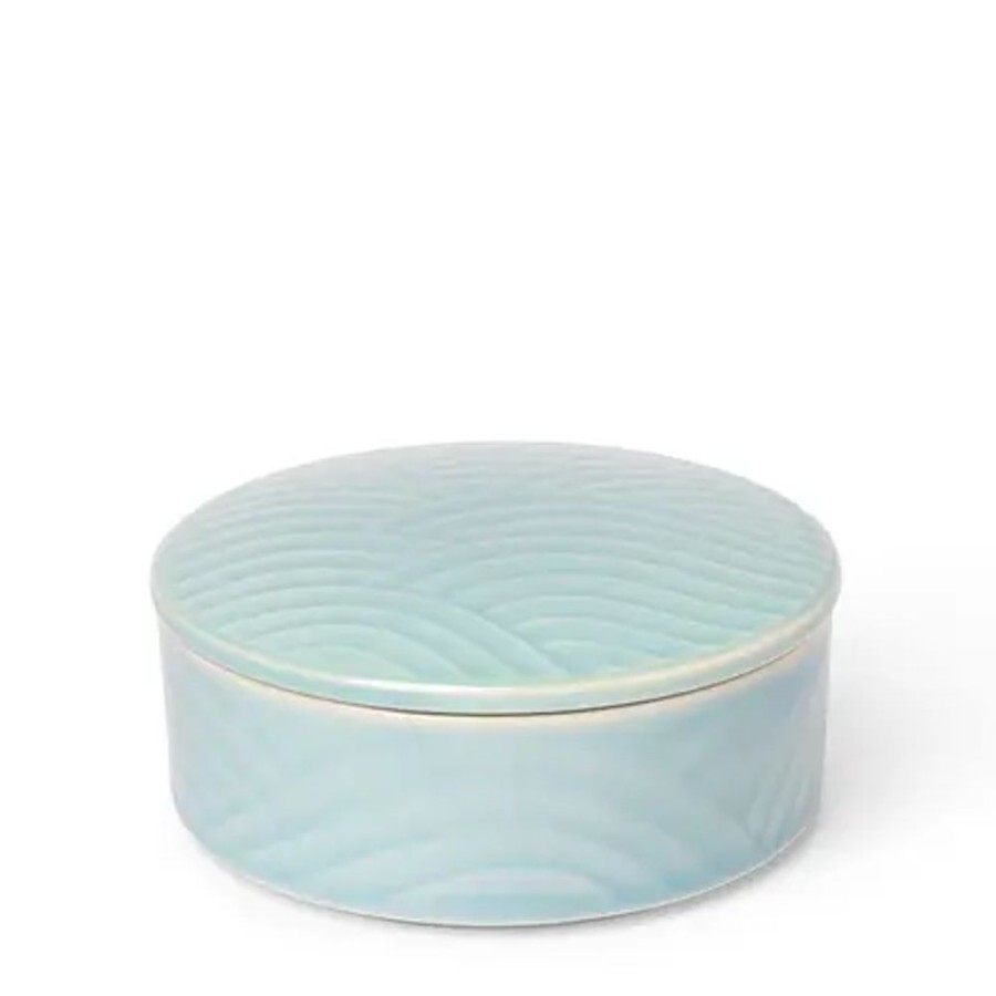 Tabletop Miya Company Small Bowls | Bowl With Cover Himari Lt Blue