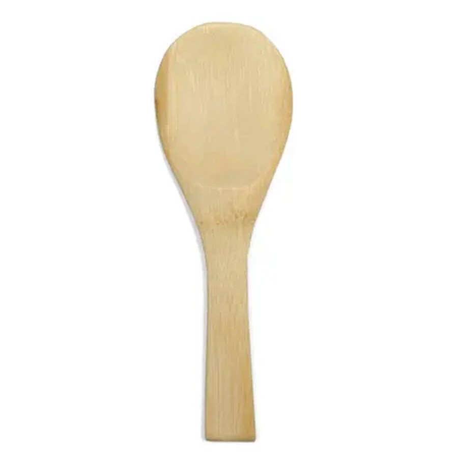 Kitchen Miya Company Serving Utensils | Bamboo Shamoji - 7"