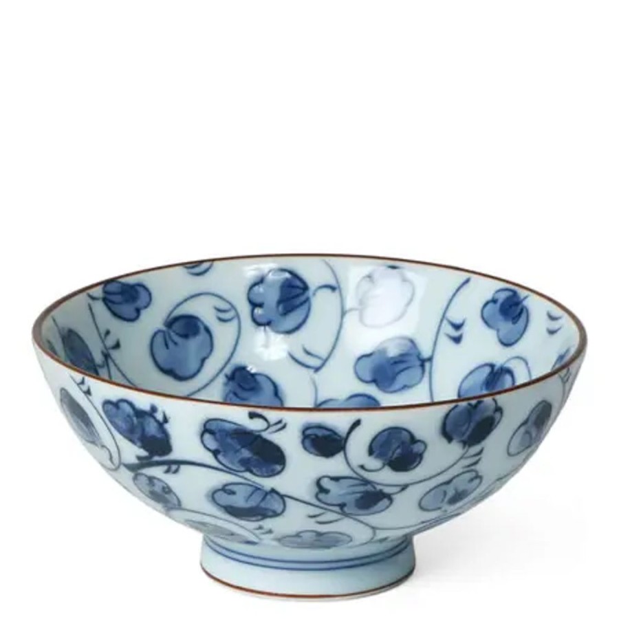 Tabletop Miya Company Rice Bowls | Karakusa Vine 4.5" Rice Bowl
