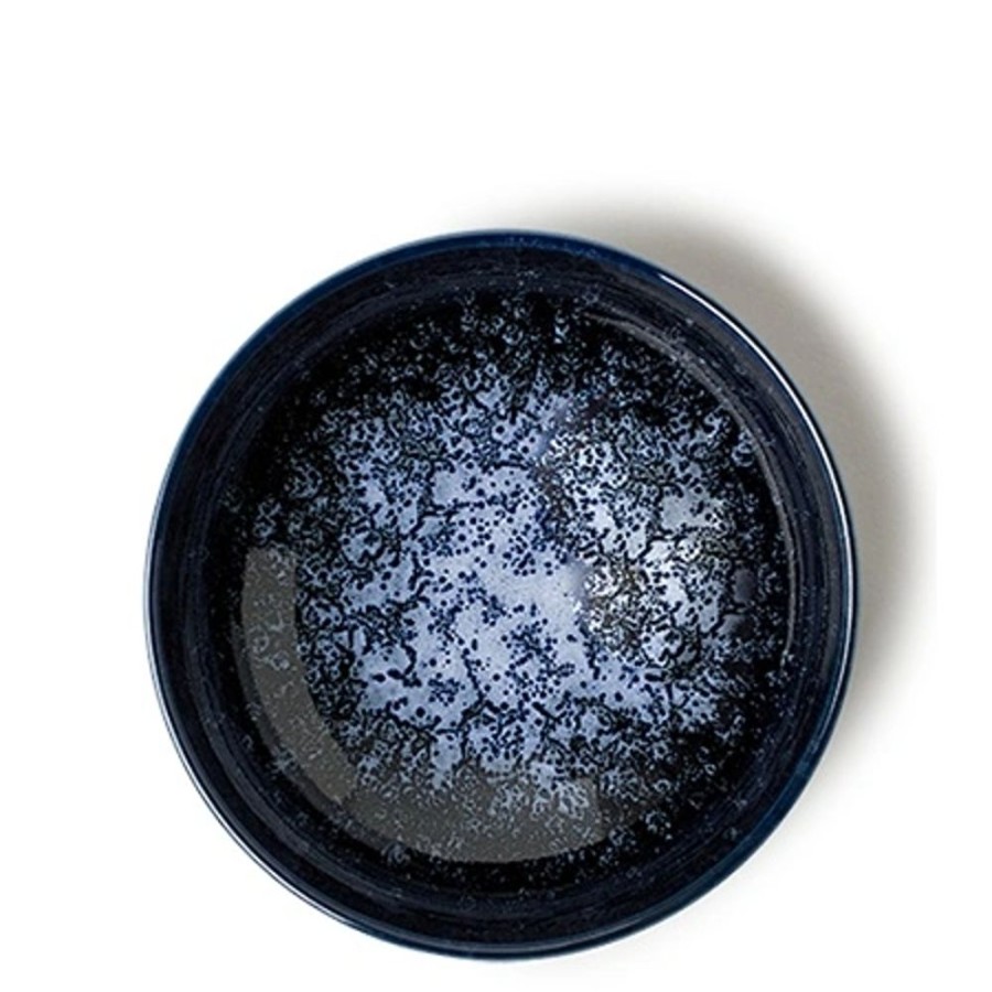 Tabletop Miya Company Shallow Bowls | Uchuu Deep Blue 6" Bowl