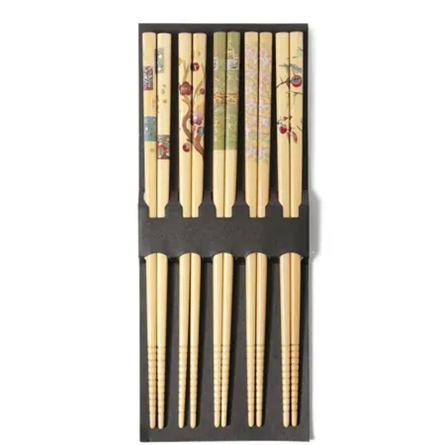 Tabletop Miya Company Chopsticks | Chopsticks Set Bamboo Seasons