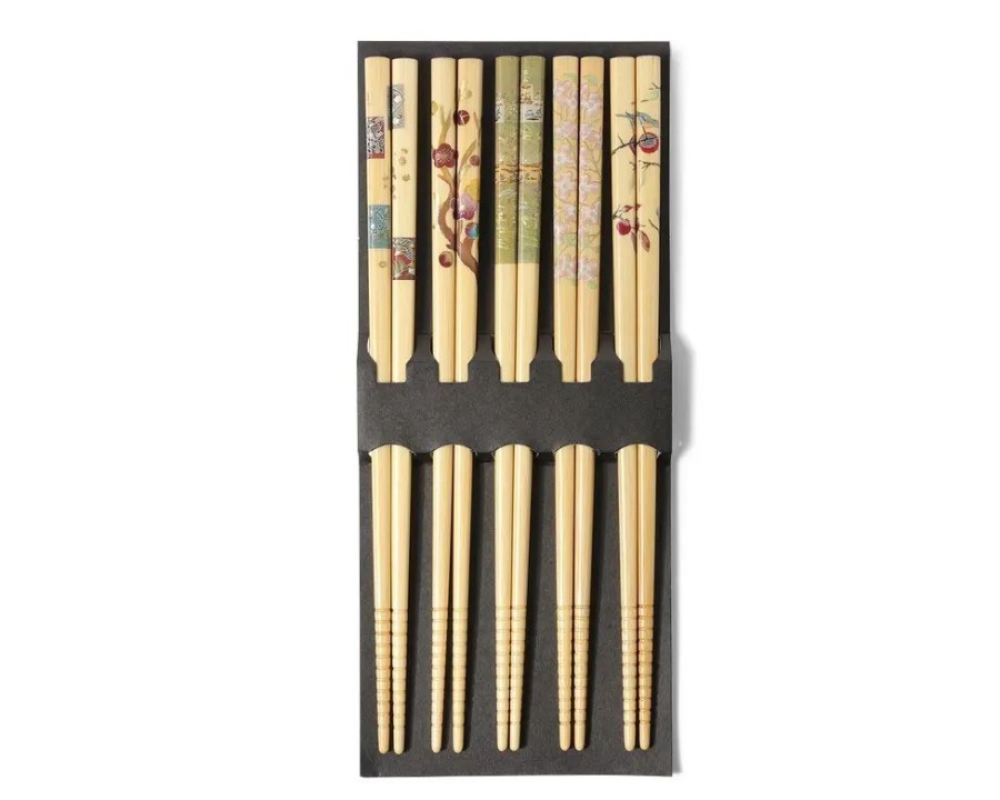 Tabletop Miya Company Chopsticks | Chopsticks Set Bamboo Seasons