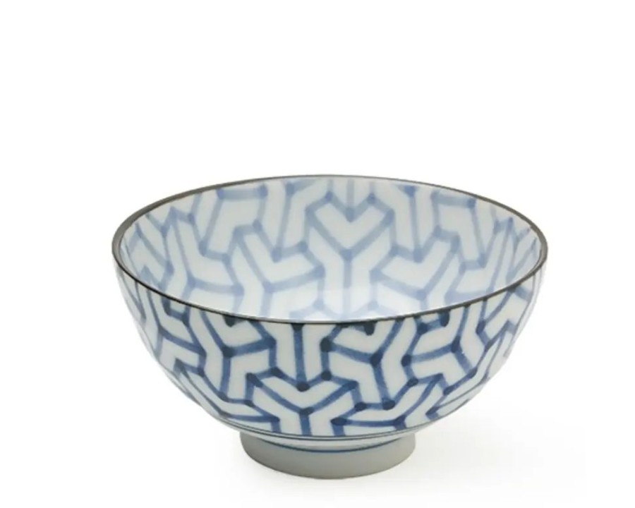 Tabletop Miya Company Rice Bowls | Monyou 4.25" Kumi Kikkou Rice Bowl