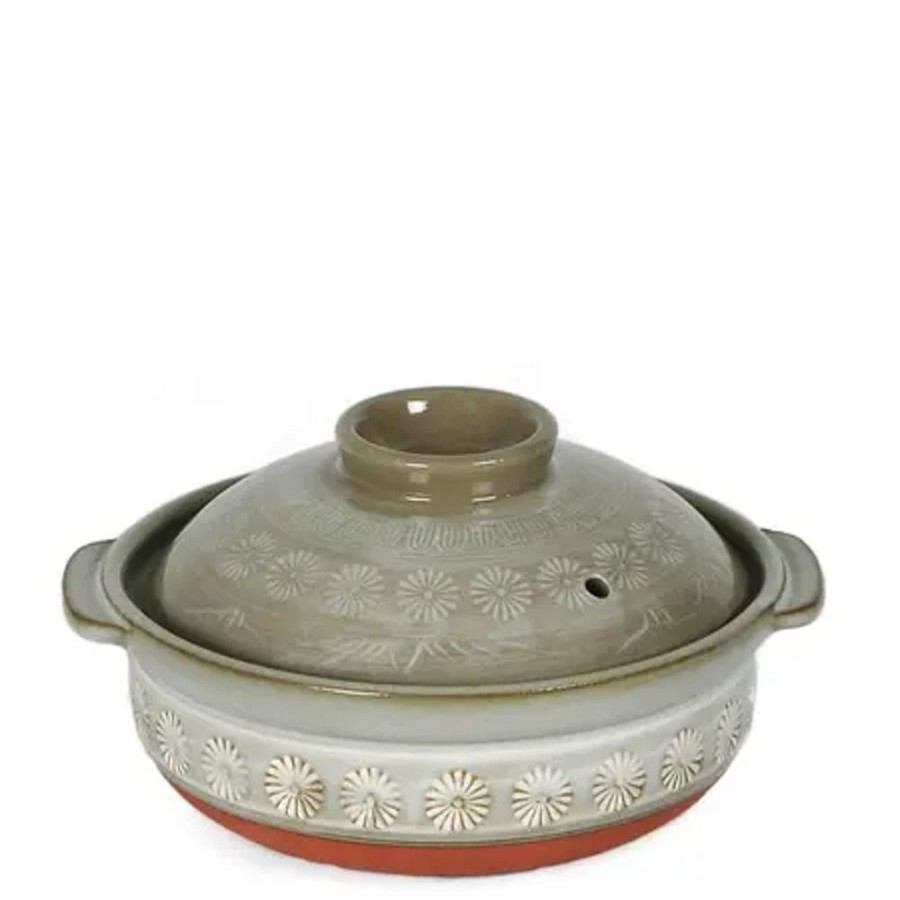 Kitchen Miya Company Donabe Casseroles | Hana-Mishima Donabe Casserole, 20 Oz.