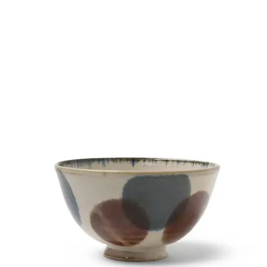 Tabletop Miya Company Rice Bowls | Rustic Dots Rice Bowl